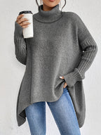 Erin High Neck Oversized Jumper - view 2