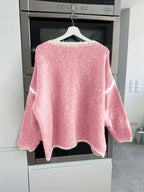 Daisy Colour Block Crew Neck Jumper - view 9