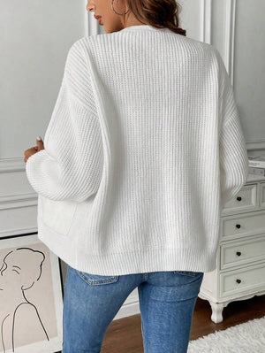 Adalyn | Open Front Cropped Cardigan with Pockets, Cozy Everyday Layer oaklynwear
