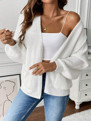 Adalyn | Open Front Cropped Cardigan with Pockets, Cozy Everyday Layer oaklynwear