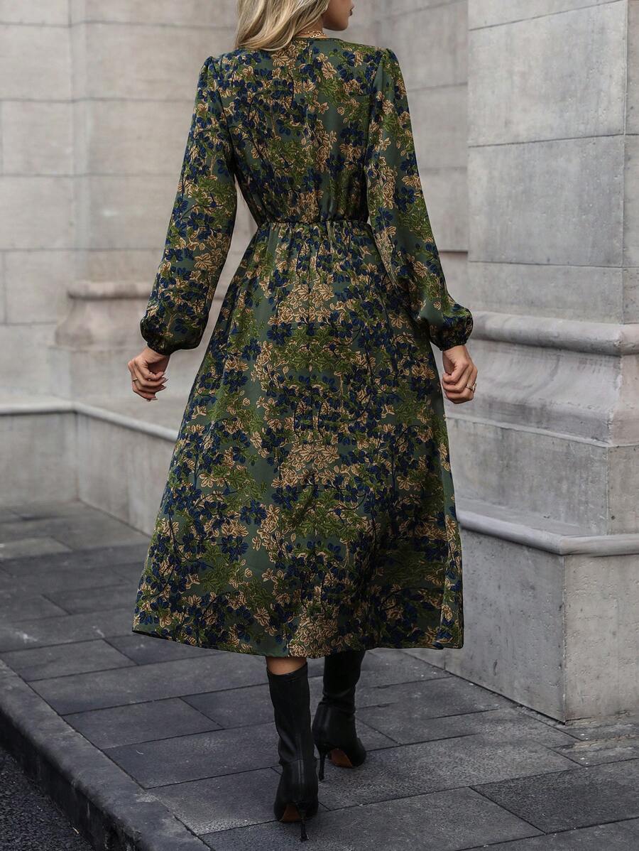 Marley Floral V-Neck Wrap Dress - view 2