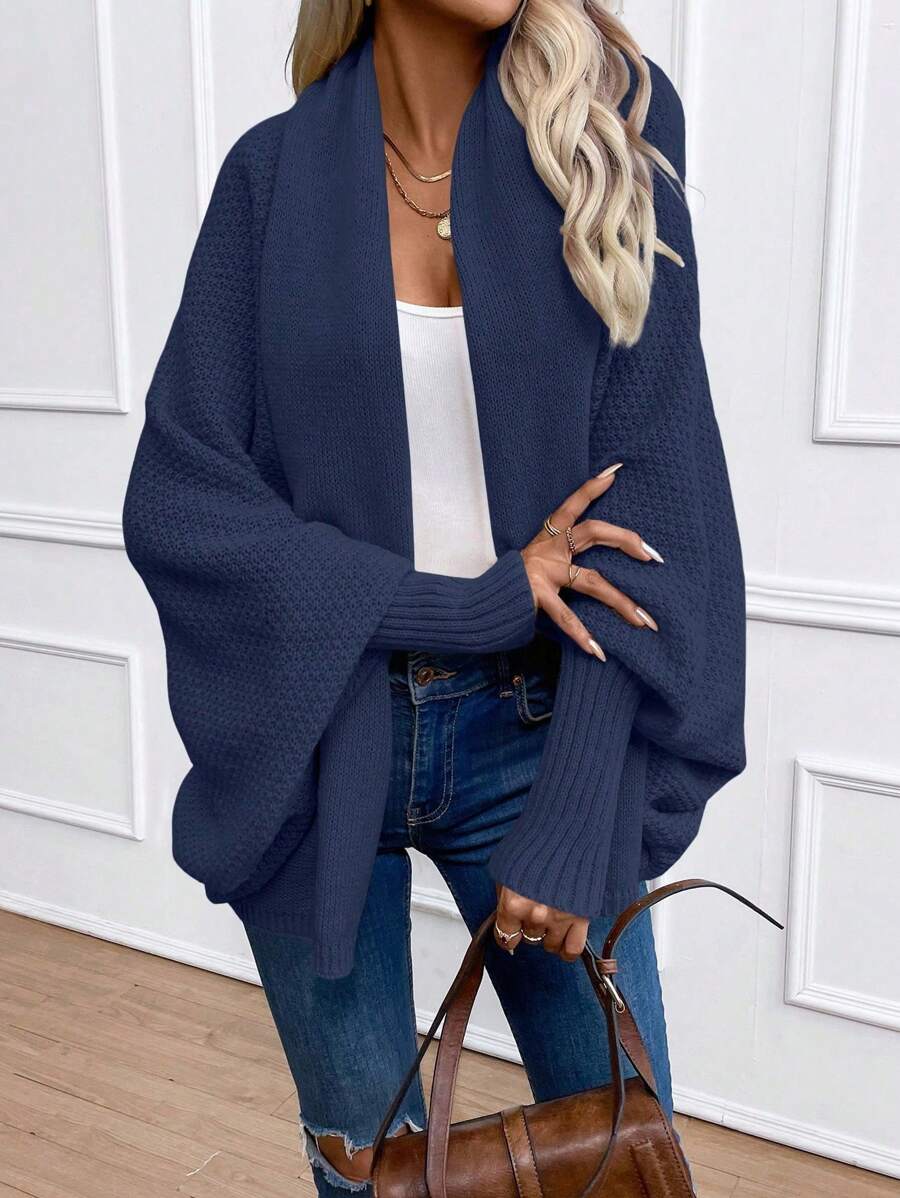 Billie Shawl Collar Batwing Sleeve Cardigan - view 12
