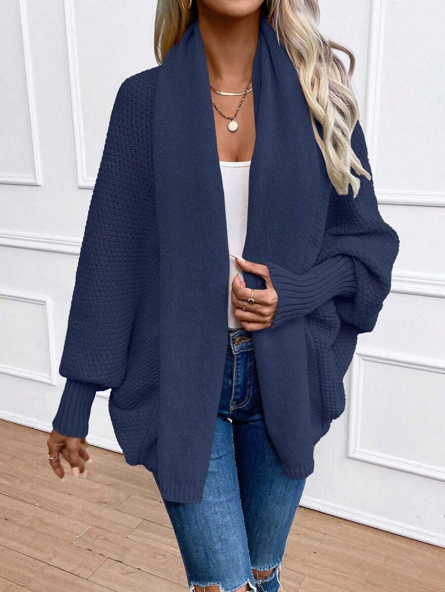 Billie Shawl Collar Batwing Sleeve Cardigan - view 13