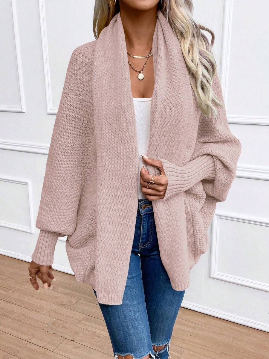 Billie Shawl Collar Batwing Sleeve Cardigan - view 3