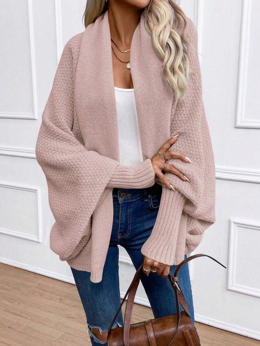 Billie Shawl Collar Batwing Sleeve Cardigan - view 5