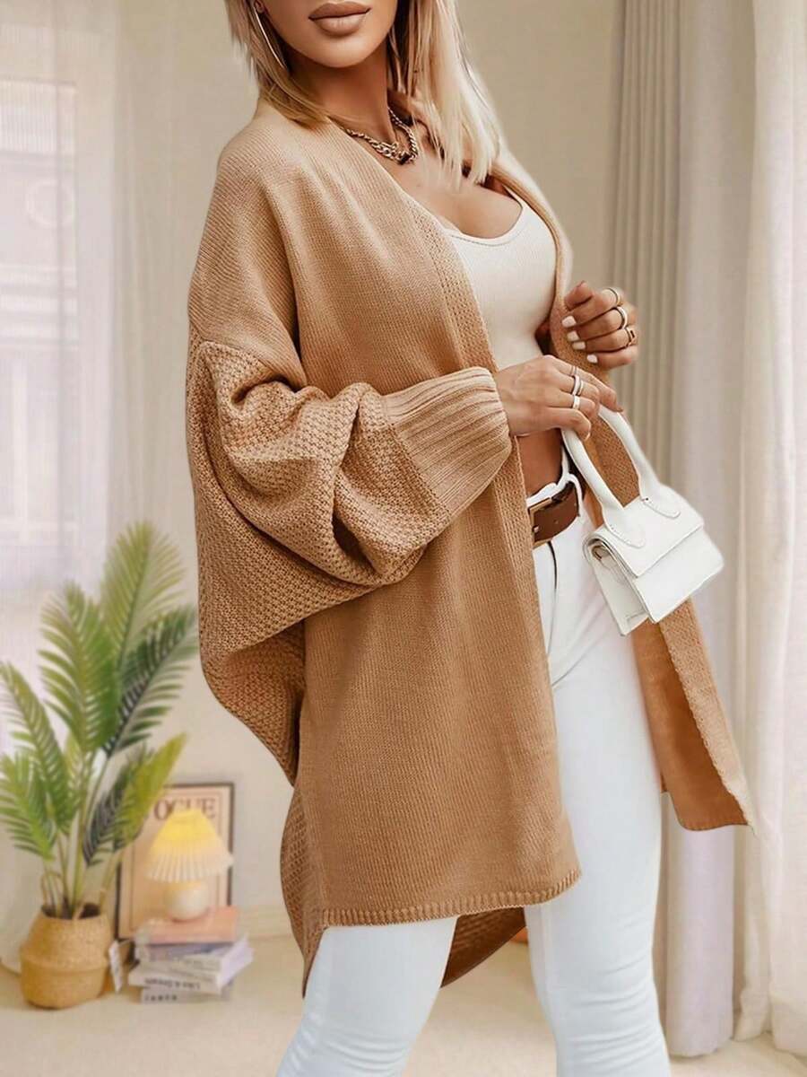 Ronnie Oversized Batwing Sleeve Cardigan - view 2