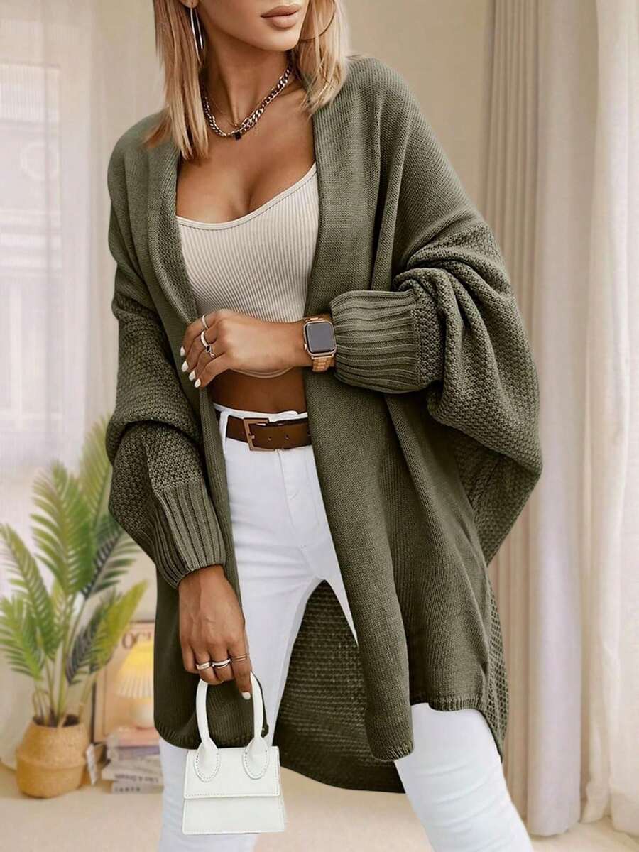 Ronnie Oversized Batwing Sleeve Cardigan - view 8