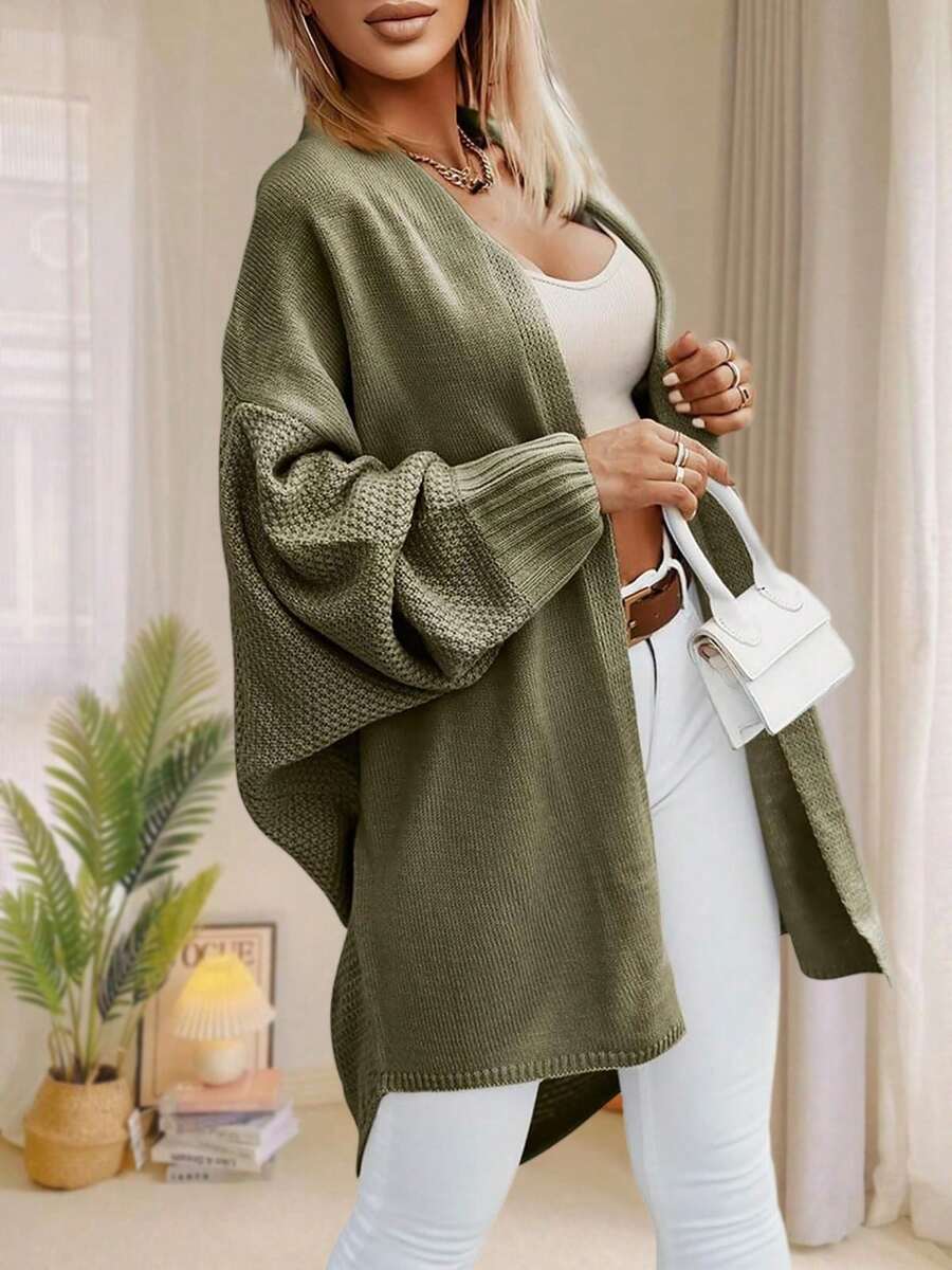 Ronnie Oversized Batwing Sleeve Cardigan - view 4