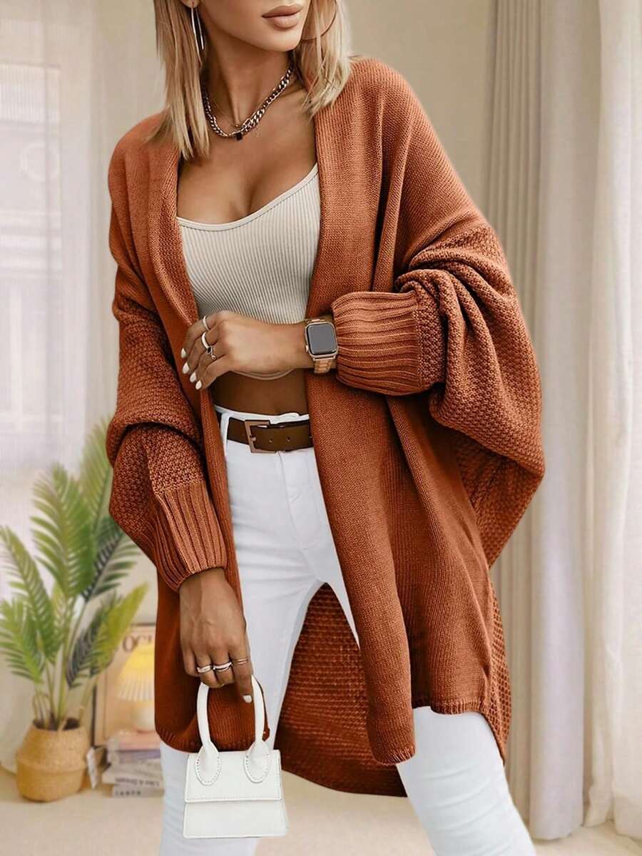 Ronnie Oversized Batwing Sleeve Cardigan - view 9