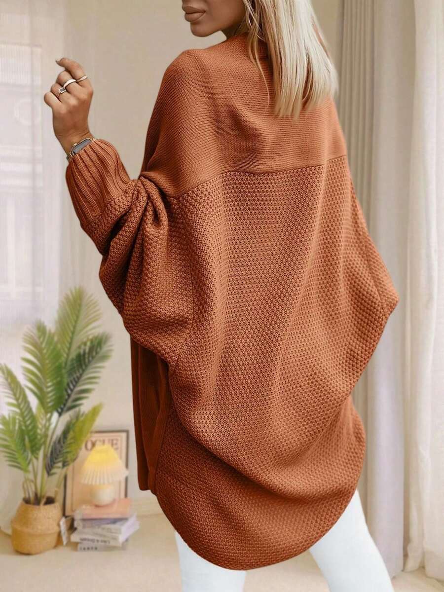 Ronnie Oversized Batwing Sleeve Cardigan - view 7