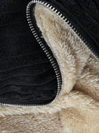Marnie Zip Front Corduroy Padded Coat - view 29