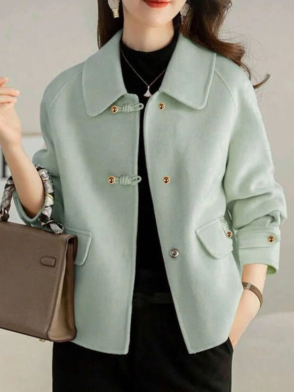 French Fashion Women's Autumn/Winter New Arrival Thick Tweed Jacket, Short Heritage Elegant Casual Loose Double-Sided Tweed Jacket, Petite High-End Tweed Jacket, Thick Christmas Holiday Jacket oaklynwear