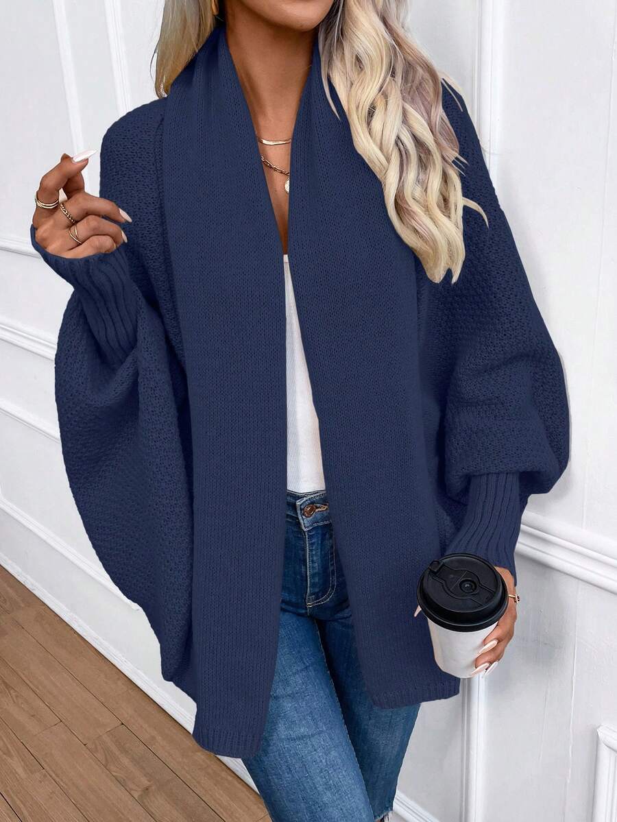 Billie Shawl Collar Batwing Sleeve Cardigan - view 11