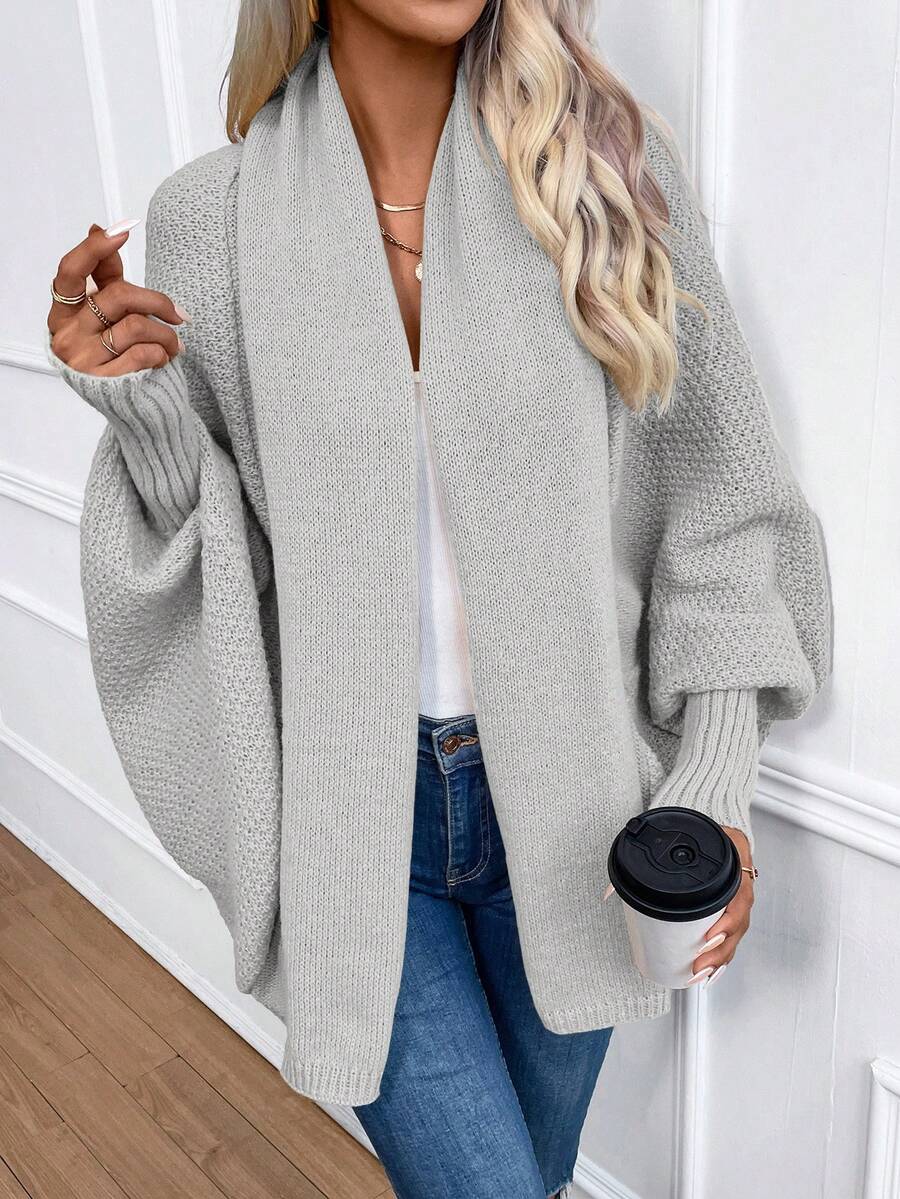 Billie Shawl Collar Batwing Sleeve Cardigan - view 7