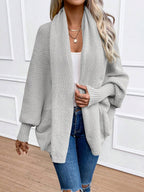 Billie Shawl Collar Batwing Sleeve Cardigan - view 9