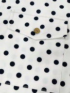 Hettie Stand Collar Drawstring Short Jacket - view 94