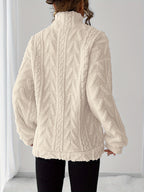 Ruby Zip Neck Fleece Sweatshirt - view 6
