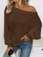 Hallie Batwing Sleeve Open Knit Jumper - view 7