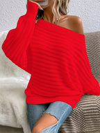 Hallie Batwing Sleeve Open Knit Jumper - view 4
