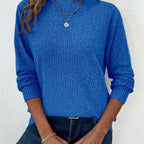 Sophie Ribbed Long Sleeve Top - view 22