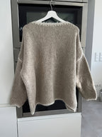 Daisy Colour Block Crew Neck Jumper - view 10