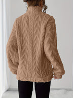 Ruby Zip Neck Fleece Sweatshirt - view 7