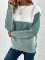 Freya Colour Block Drop Shoulder Jumper - view 11