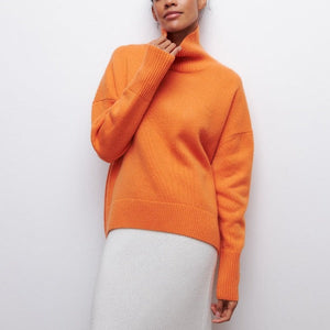 Elena™ | Relaxed Turtleneck Knit Jumper oaklynwear
