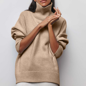 Elena™ | Relaxed Turtleneck Knit Jumper oaklynwear