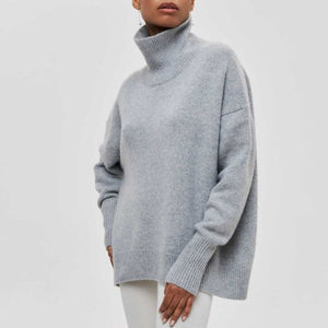 Elena™ | Relaxed Turtleneck Knit Jumper oaklynwear