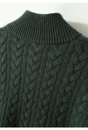 Arden Button-Up Cashmere Jumper oaklynwear