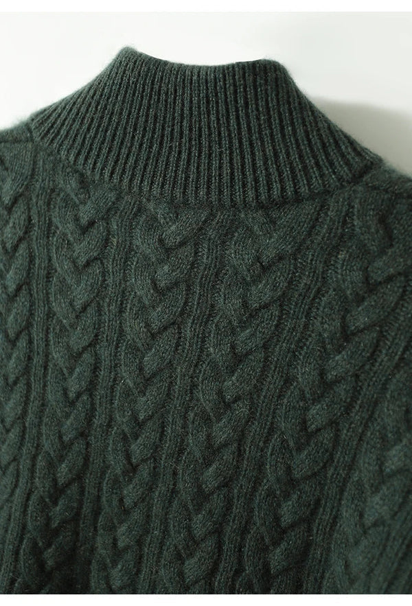 Arden Button-Up Cashmere Jumper oaklynwear