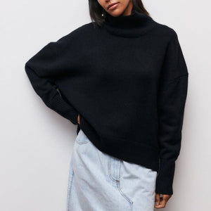 Elena™ | Relaxed Turtleneck Knit Jumper oaklynwear