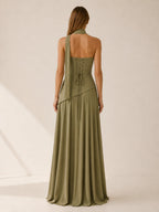 Florence Strapless Corset Maxi Dress - view 3