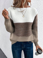 Freya Colour Block Drop Shoulder Jumper - view 4