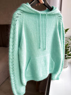 Ada Fluffy Hooded Pullover Jumper - view 8