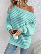 Hallie Batwing Sleeve Open Knit Jumper - view 5
