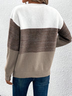 Freya Colour Block Drop Shoulder Jumper - view 7